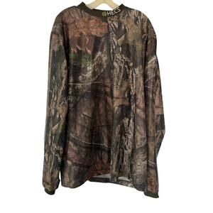 HECS Men Stealthscreen Mossy Oak Break Up Infinity Hunting Shirt Baselayer XL